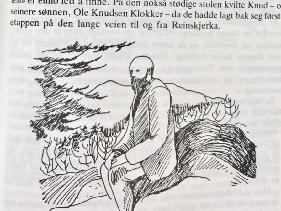 Klokkarstolen - fra Bygdeboka for Stadsbygd